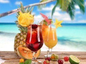 Refreshing Beverage Photo Puzzle