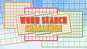 Animal Word Hunt Puzzle