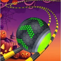 Rolling Ball Halloween Escape Online Arcade Game