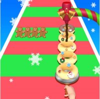 Xmas Donut Cooking Run Online Arcade Game