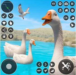 Crazy Goose Simulator Online Arcade Game