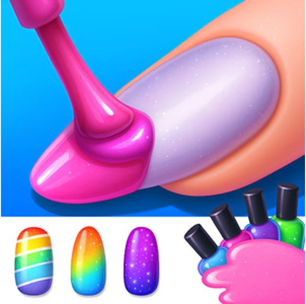 Nail Art Salon For Kids Online Game - Kids Art Game