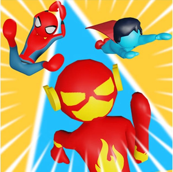 Superhero Race Online Arcade Game