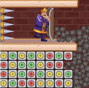 Princess Rescue Fruit Connect - Match 3 Puzzle Game