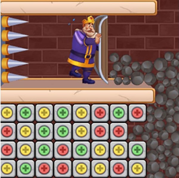 Princess Rescue Fruit Connect - Match 3 Puzzle Game