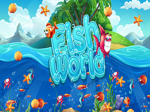 Fish World Match Online Puzzle Game - Match 3 Puzzle Game
