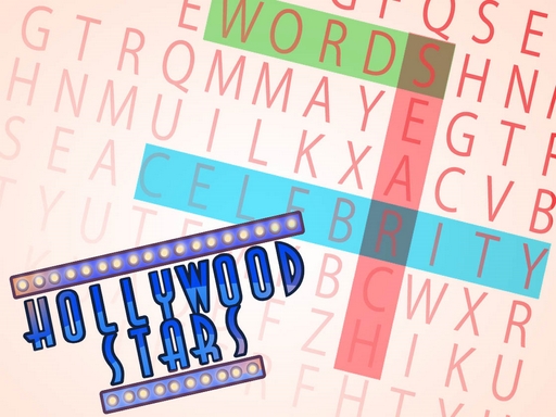 Words Search : Hollywood Stars Puzzle Game - Word Search Game