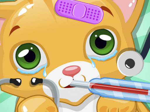 Little Cat Doctor: Pet Care Game - Kids Animal Game
