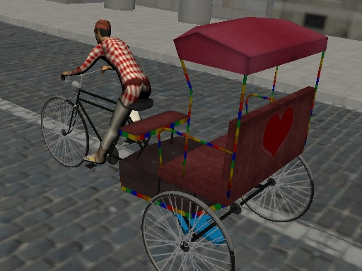 Rickshaw Driver Online Arcade Game