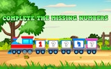 Complete The Missing Numbers Train Puzzle Online Game