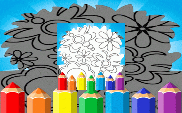 Easy Drawings To Color For Kids - Free Online Coloring Book Game