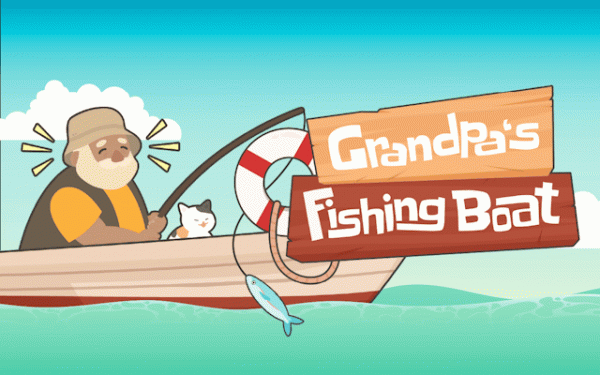 Grandpa's Fishing Boat: Relaxing Fishing Game Online