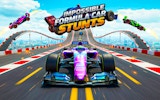 Impossible Formula Car Stunts Game