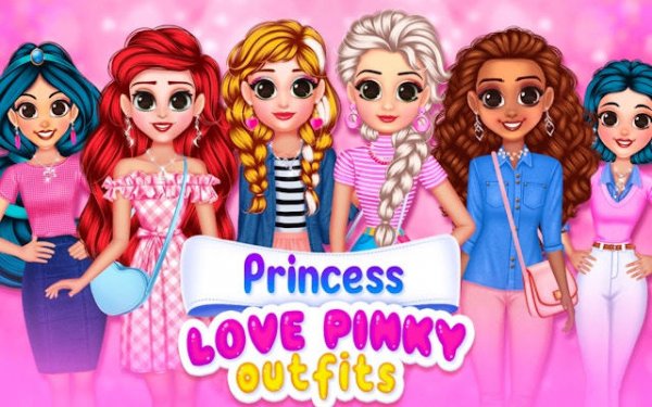 Princess Love Pinky Outfits - Fashion Dress Up Game