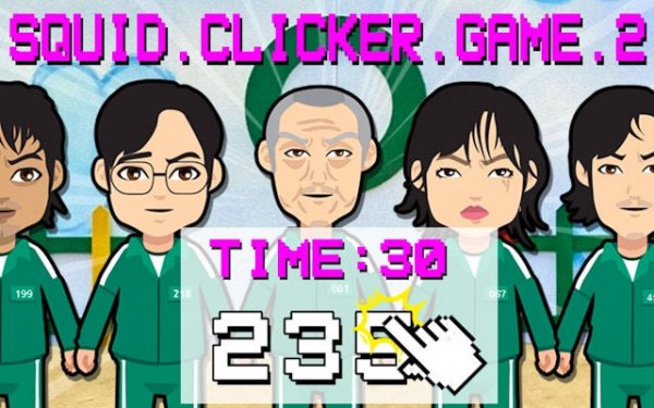 Squid Clicker Game 2 - Fast Click Challenge Online Arcade Game