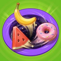 Black Hole Fruit Collection Puzzle Game