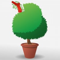 Topiary Plant Cutting Online Puzzle Game