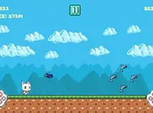 Pixel Feline Runner